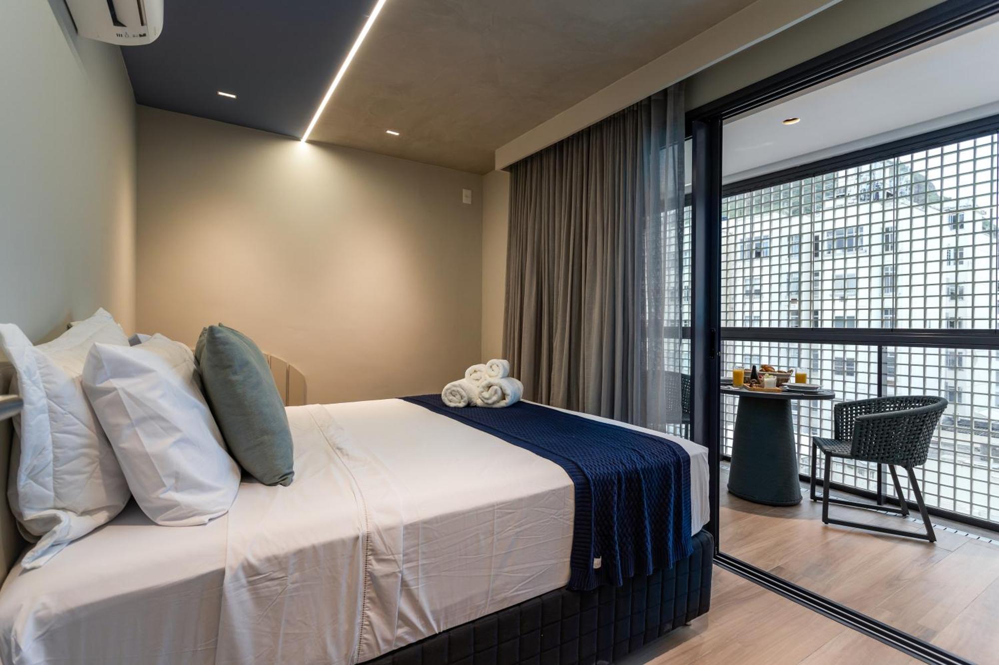 Unhotel - Luxuosos Apartamentos Na Atlantica A Beira-Mar, Copacabana ريو دي جانيرو المظهر الخارجي الصورة