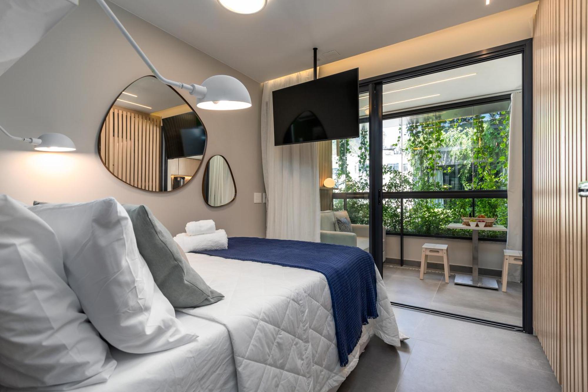 Unhotel - Luxuosos Apartamentos Na Atlantica A Beira-Mar, Copacabana ريو دي جانيرو المظهر الخارجي الصورة