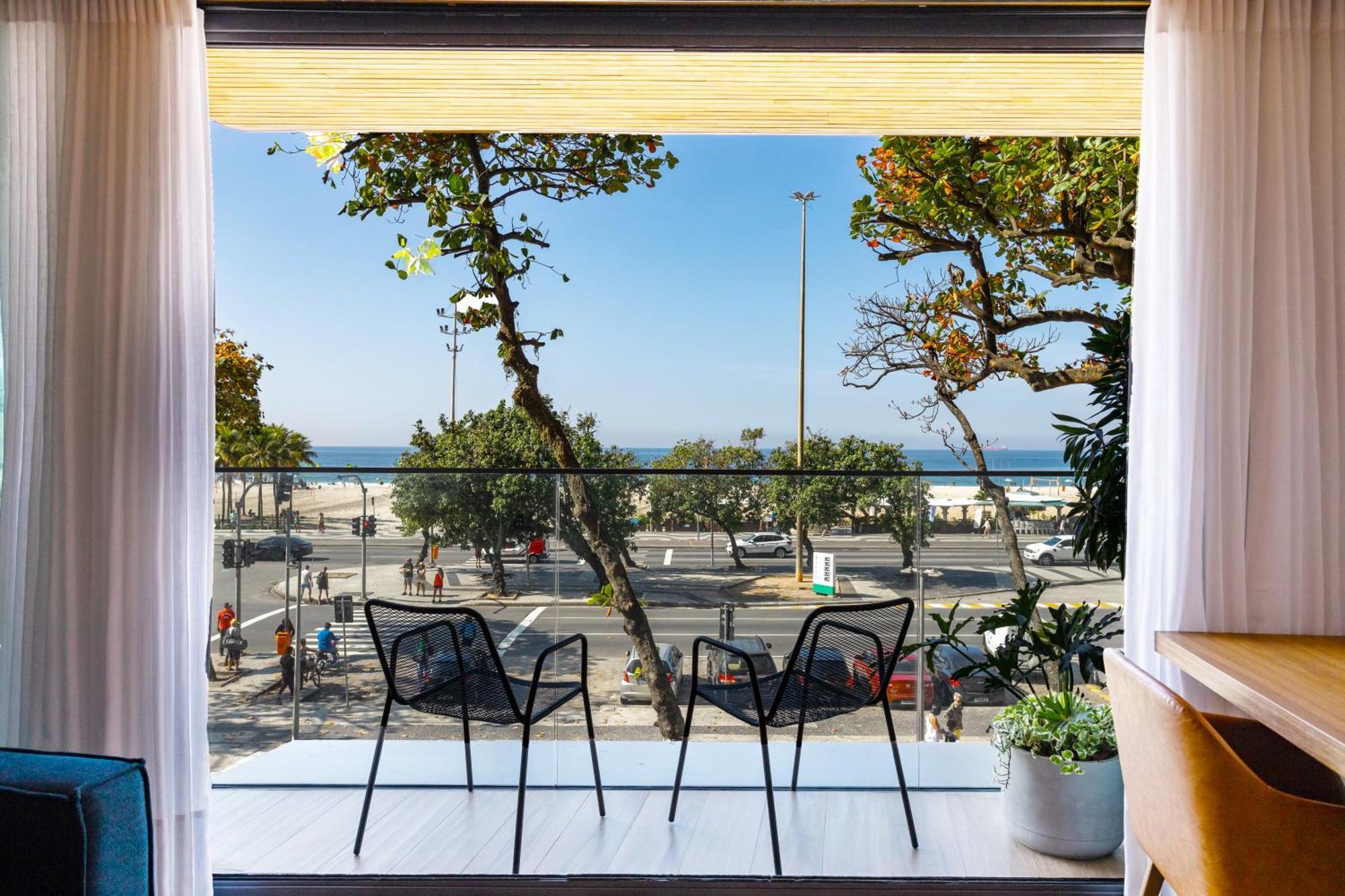Unhotel - Luxuosos Apartamentos Na Atlantica A Beira-Mar, Copacabana ريو دي جانيرو المظهر الخارجي الصورة