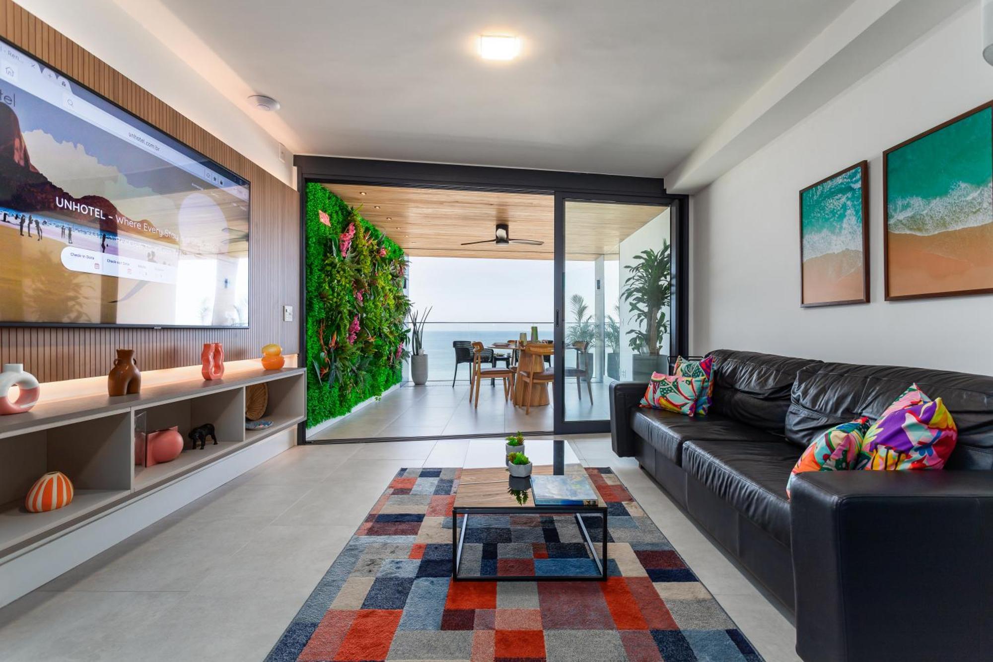 Unhotel - Luxuosos Apartamentos Na Atlantica A Beira-Mar, Copacabana ريو دي جانيرو المظهر الخارجي الصورة