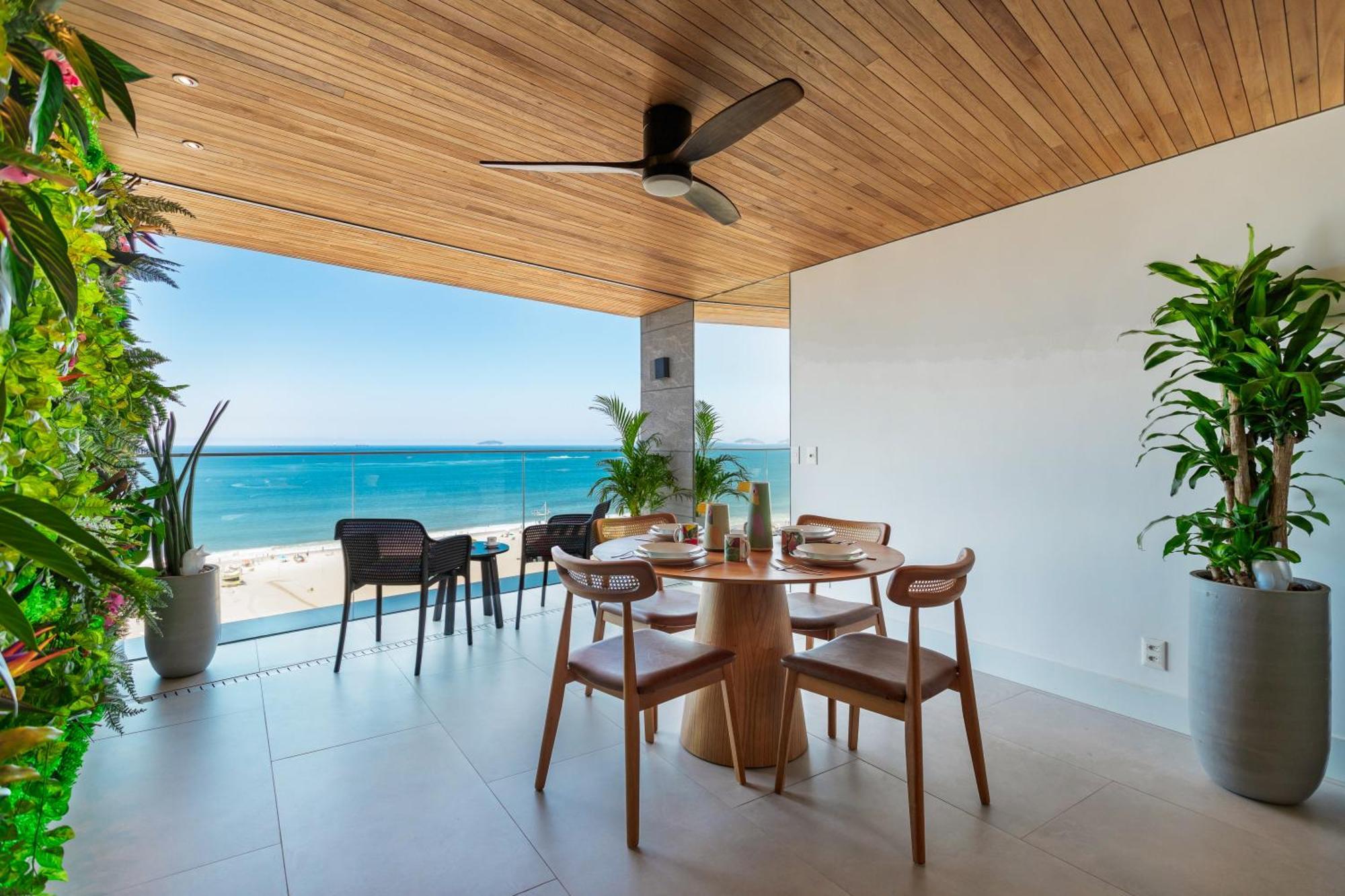 Unhotel - Luxuosos Apartamentos Na Atlantica A Beira-Mar, Copacabana ريو دي جانيرو المظهر الخارجي الصورة