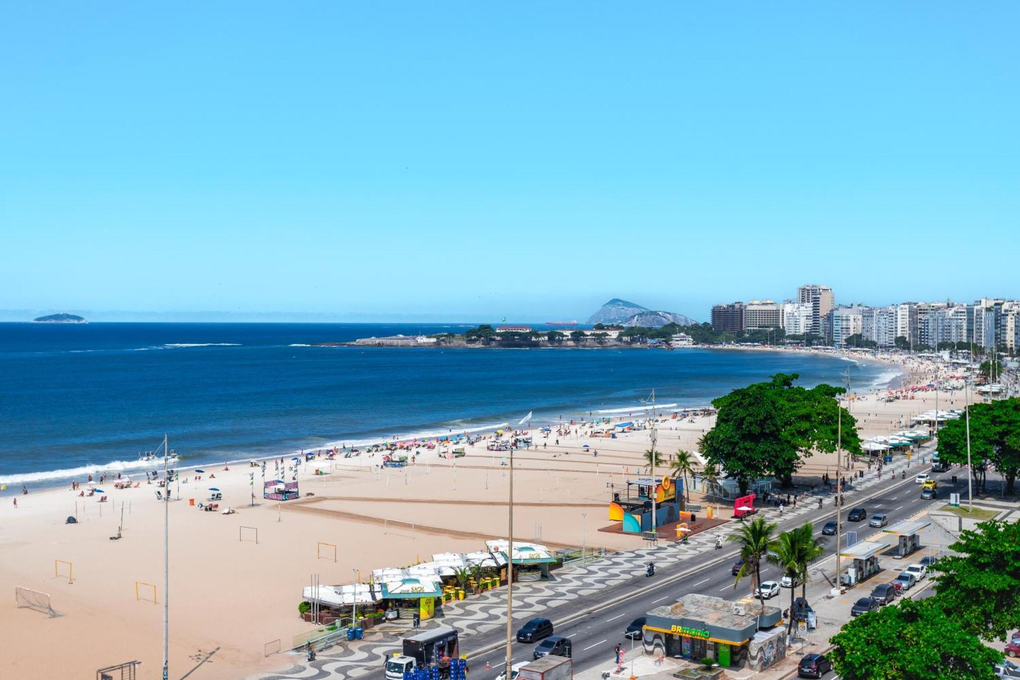 Unhotel - Luxuosos Apartamentos Na Atlantica A Beira-Mar, Copacabana ريو دي جانيرو المظهر الخارجي الصورة