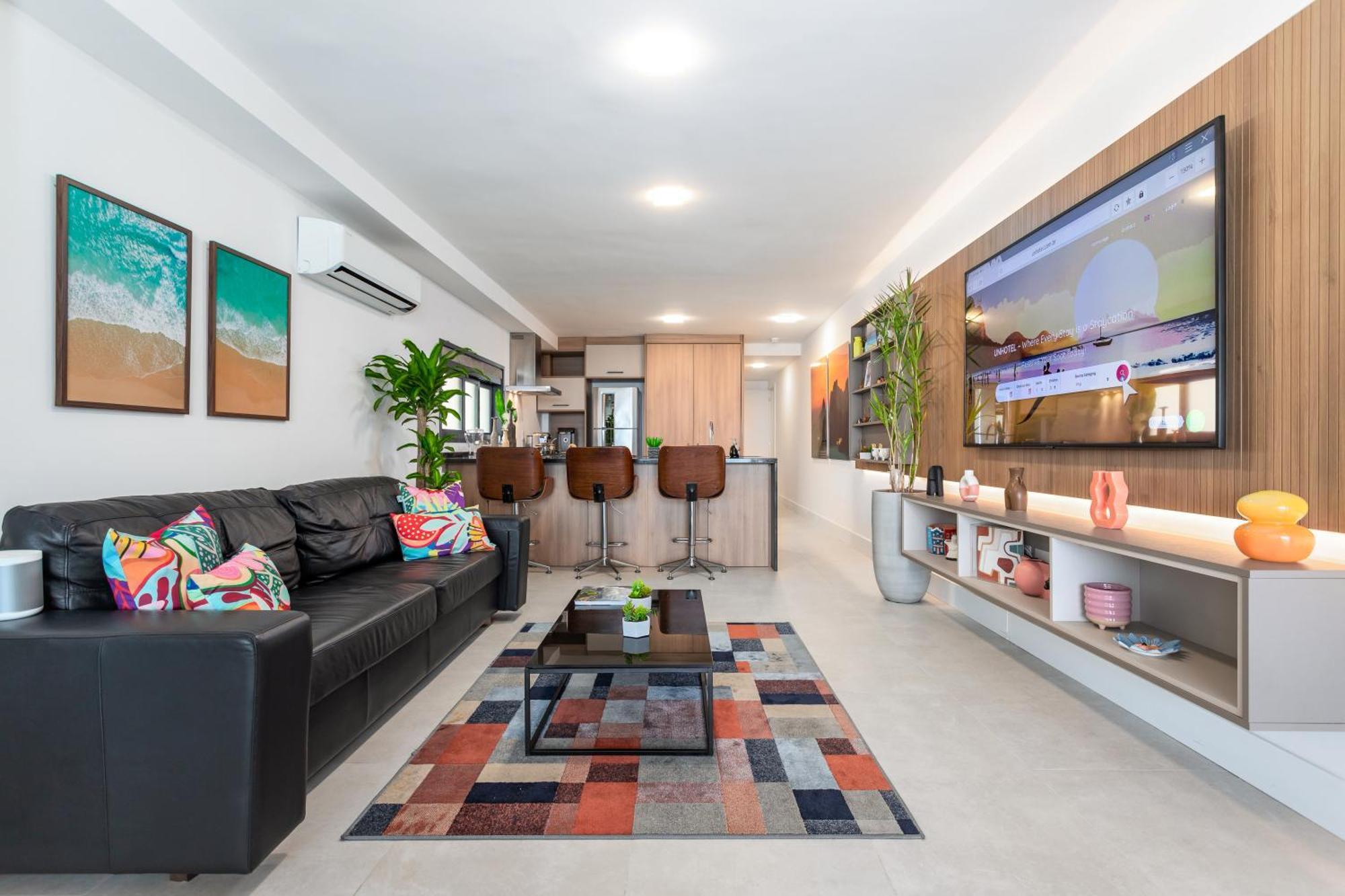 Unhotel - Luxuosos Apartamentos Na Atlantica A Beira-Mar, Copacabana ريو دي جانيرو المظهر الخارجي الصورة