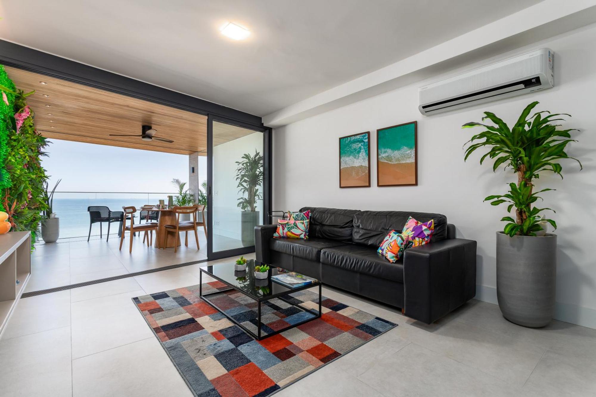 Unhotel - Luxuosos Apartamentos Na Atlantica A Beira-Mar, Copacabana ريو دي جانيرو المظهر الخارجي الصورة