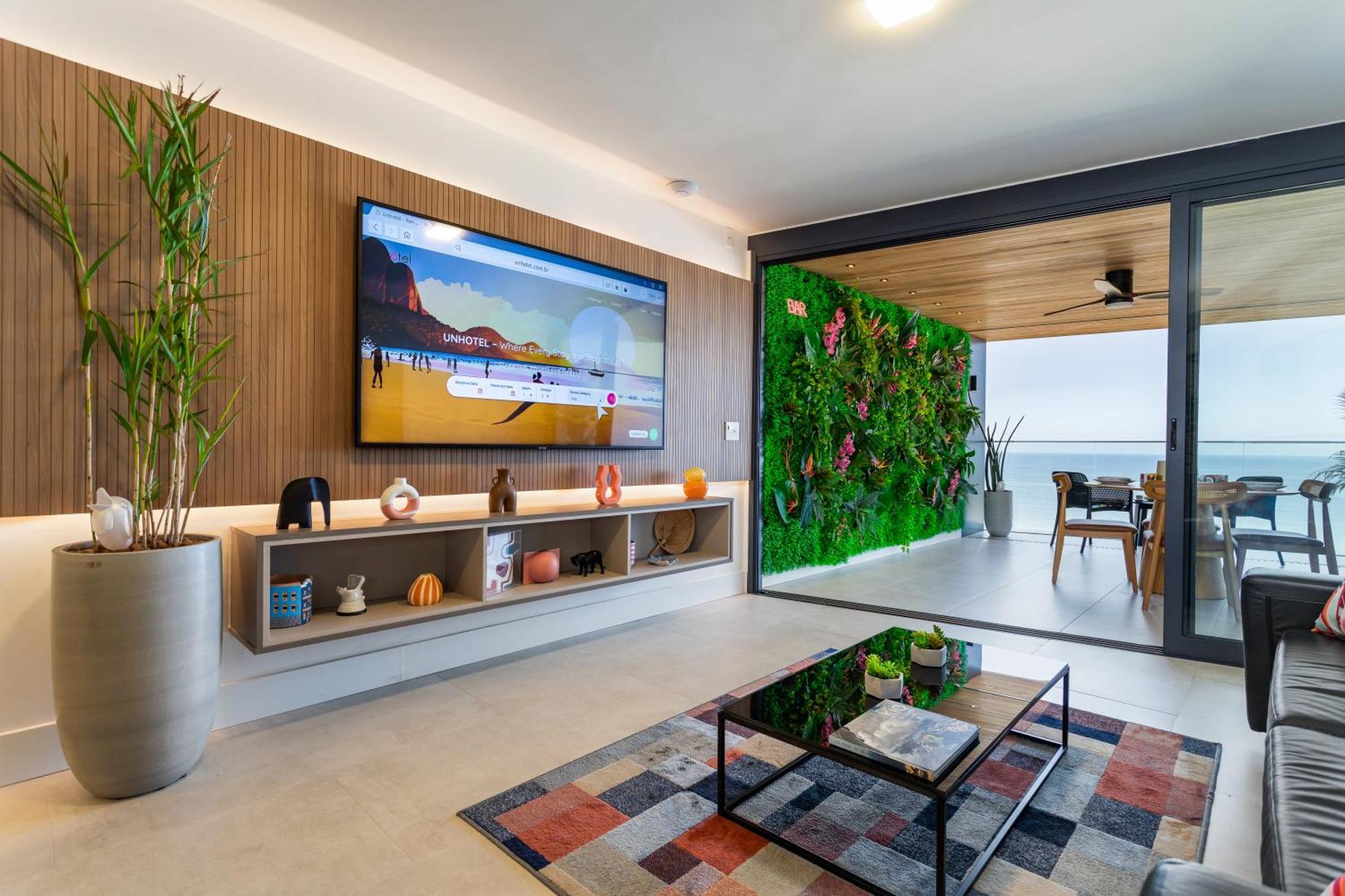 Unhotel - Luxuosos Apartamentos Na Atlantica A Beira-Mar, Copacabana ريو دي جانيرو المظهر الخارجي الصورة