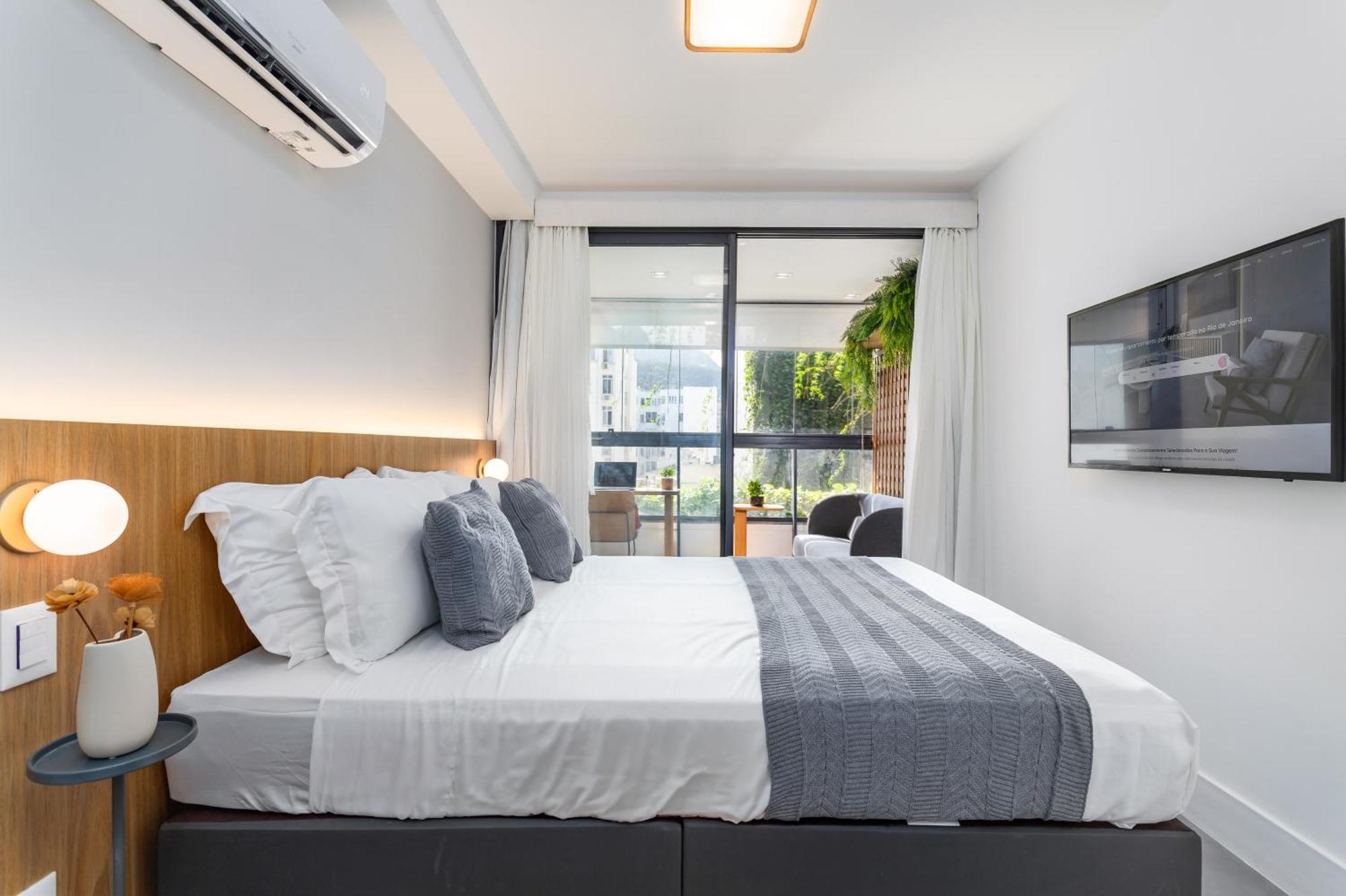 Unhotel - Luxuosos Apartamentos Na Atlantica A Beira-Mar, Copacabana ريو دي جانيرو المظهر الخارجي الصورة