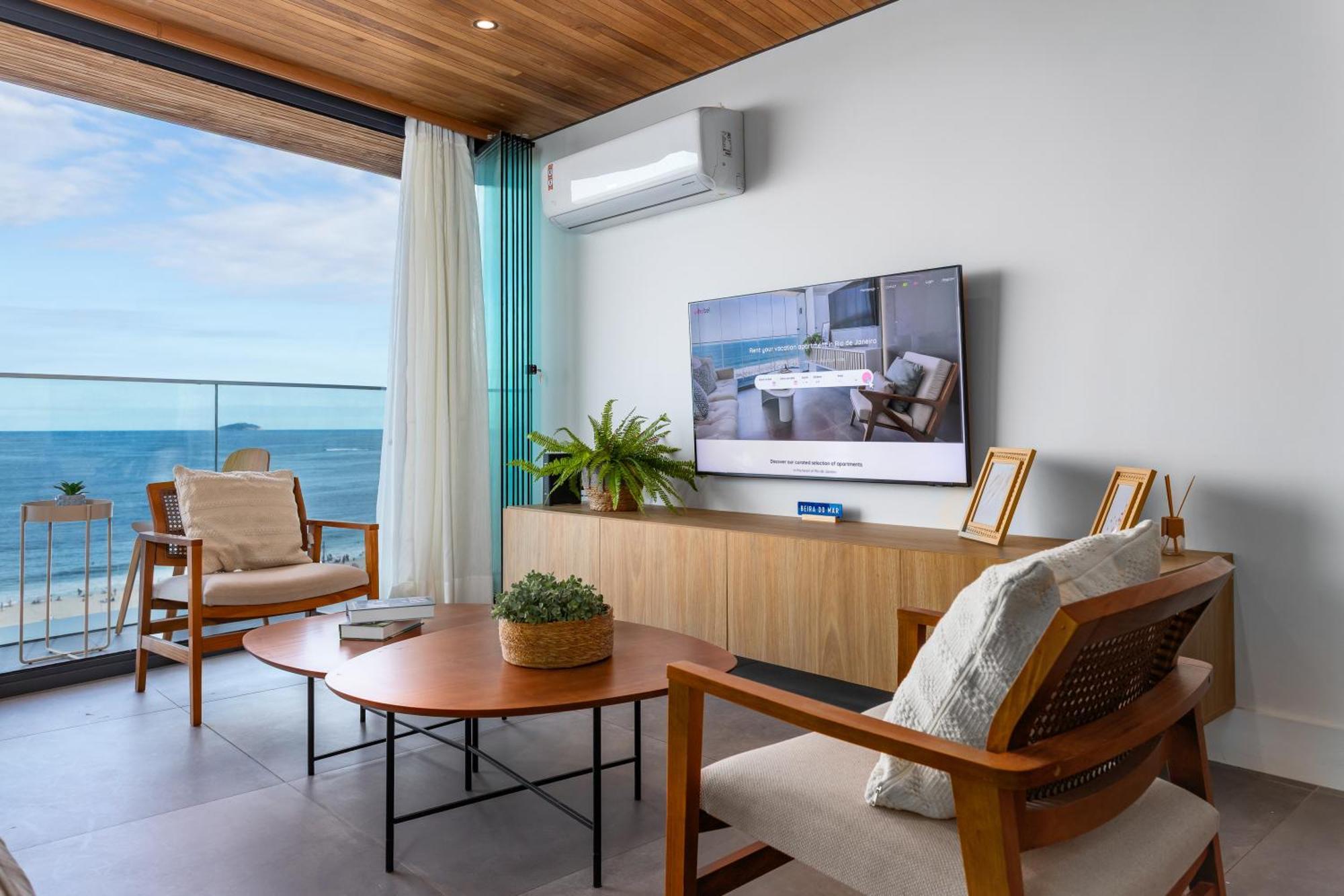 Unhotel - Luxuosos Apartamentos Na Atlantica A Beira-Mar, Copacabana ريو دي جانيرو المظهر الخارجي الصورة